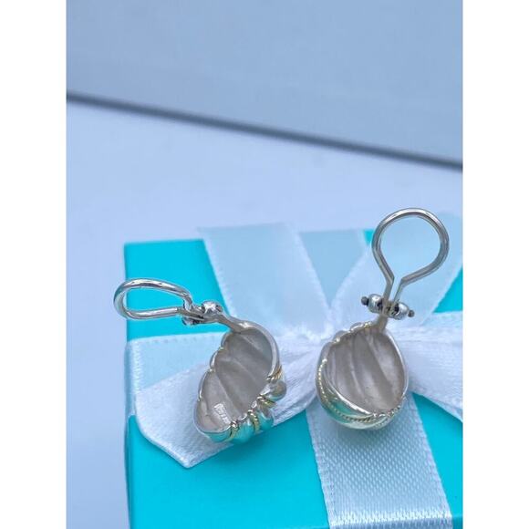 Tiffany & Co. Authentic Vintage Gold-Tone Clip-On Earrings - Picture 8 of 10